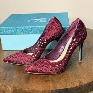 Betsy Johnson Elsa Bordeaux Heels